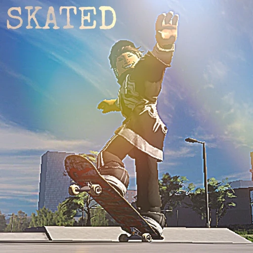 Tangkapan layar Skated