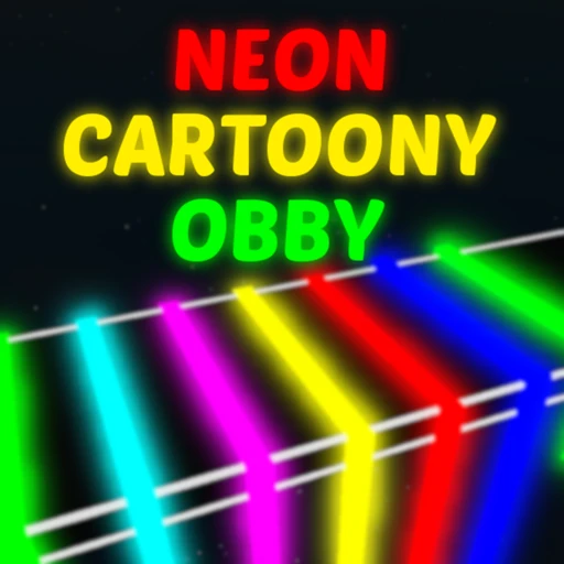 Tangkapan layar Neon Cartoony Obby [200 Levels]