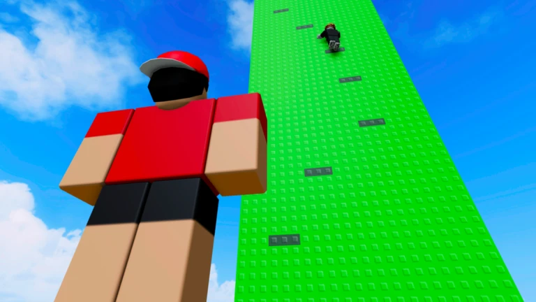 Tangkapan layar Wall Hop Obby