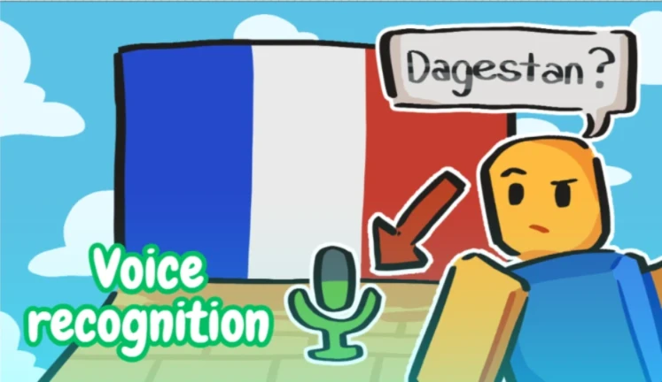 Say the country name [Voice recognition 🎙️]  screenshot