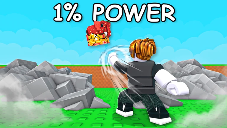 لقطة شاشة من Strongest Punch the Lucky Block