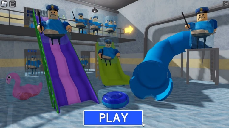 Screenshot di ICE SLIDE POLICE PRISON RUN! (Obby)