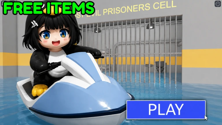 🌊[FREE ITEMS] UNDERWATER PRISON RUN ESCAPE!! 截图