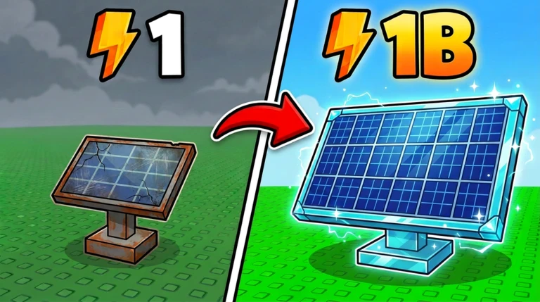 Screenshot di [⚡] Build A Solar Farm