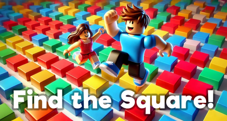 Tangkapan layar Find the Square!