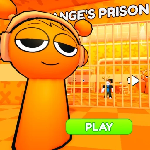 Tangkapan layar 🍊ORANGE SPLANKI'S PRISON RUN! (Obby)