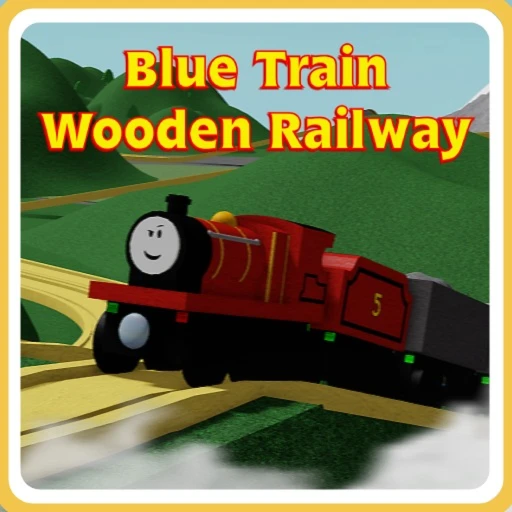 Tangkapan layar Blue Train Wooden Railway World