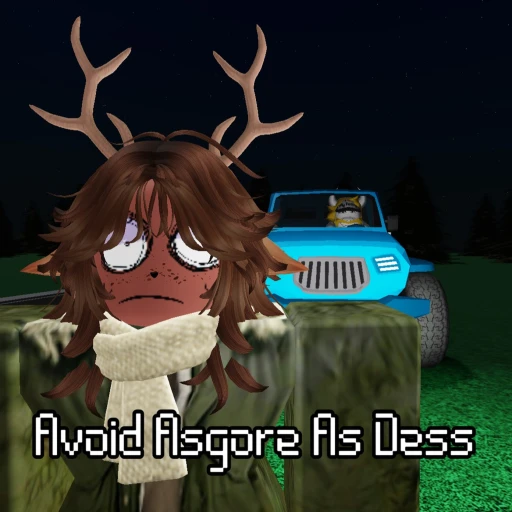 Tangkapan layar Avoid Asgore as Dess [Deltarune]